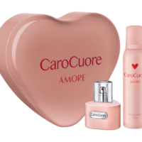 CARO CUORE AMORE LATA CORAZON EDT + AER