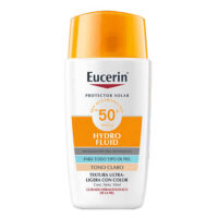 EUCERIN SUN F50 HIDRO-FLUID T.CLARO X 50