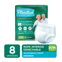 PAÑAL PLENITUD AD CLASICO P/M X8