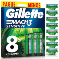 MACH 3 CARTUCHOS SENSITIVE X 8UNI